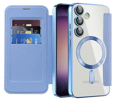 Obrázek produktu pro Techsuit – pouzdro SmartMag Book pro Samsung Galaxy S23 – světle modré