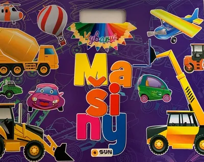 Obrázek produktu pro Vybarvi Mašiny se samolepkami