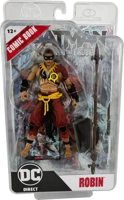 Obrázok produktu pre DC Direct, Robin, Batman bojuje s Frozen, akčná figúrka s pohyblivými kĺbmi, komiks a príslušenstvo, McFarlane Toys