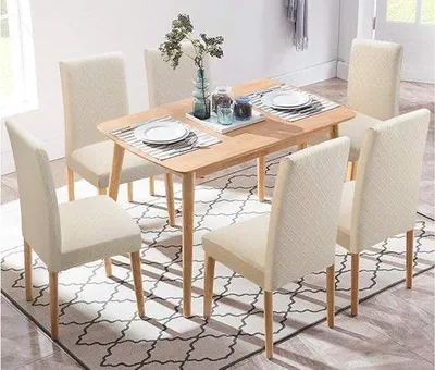 Productafbeelding van Home Stretch Stoelhoes - Stretchhoes met elastische band. Elegante stoelhoes. Afmetingen: 35 x 22 x 8 cm