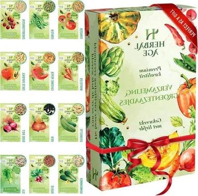 Obrázok produktu pre Sada semien na záhradu – 12 druhov zeleniny
