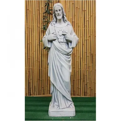 Produktbild von Schöner Jesus Figur aus Steinguss Neu Frostfest Witterungsbeständig PO-636