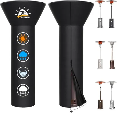 Produktbild von Zettum Heizstrahler Abdeckung 600D PolyurethanBeschichtung Wasserdicht 226x83x48 CM