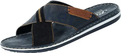 Produktbild von Rieker Herren Pantolette blau