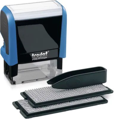 Zdjęcie produktu dla trodat automatyczny stempel tekstowy Typo Printy Set 4913, 5 linii