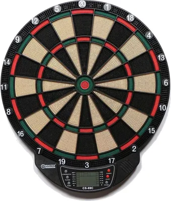 Produktbild von Elektronische Dartscheibe MASTER Elect 65 + 6 Darts