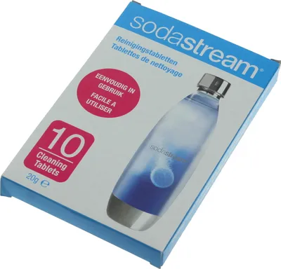 Produktbild von SodaStream Čistící/dezinfekční tabletky pro láhví SodaStream, balení obsahuje 10 ks tablet