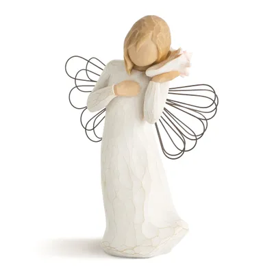 Produktbild von Willow Tree Figurine Thinking of You, 13 cm, handgefertigt, Deko Figur