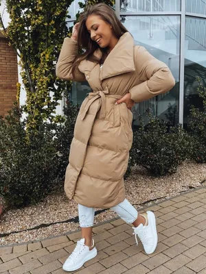 Productafbeelding van Dstreet damesparka Favi TY3091, kleur: khaki, maat: S