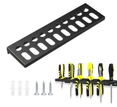 Zdjęcie produktu dla Ścianka narzędziowa metalowa uchwyt na narzędzia warsztat organizer