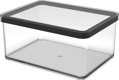 Produktbild von Rotho Vorratsdose mit Deckel Loft 2,25 L - Aufbewahrungsbox mit Silikondichtungsring - Frischhaltedose 20,0 x 15,0 x 9,6 cm - Vorratsbehälter Dose
