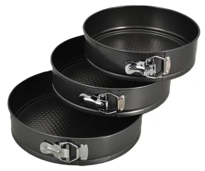 Produktbild von Flachboden-Springform-Set Kuchenform Kuchen backen Küche Haushalt Küchenhelfer