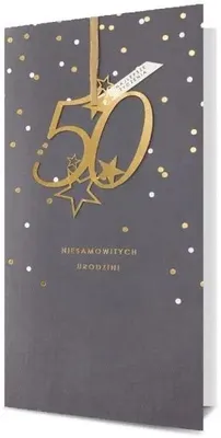 Obrázek produktu pro Přání k 50. narozeninám