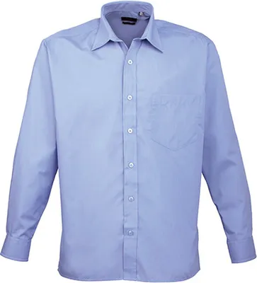 Immagine prodotto di Camicia da uomo a maniche lunghe in popeline