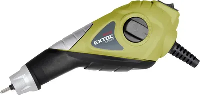 Image de Extol Craft Crayon électrique pour gravure sur bois, y compris gabarit, verre, 13 W, 1 pièce, vert, 404130