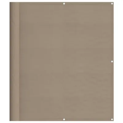 Immagine prodotto di vidaXL Schermo privacy per balcone Taupe 120x1000 cm 100 % Poliestere-Oxford