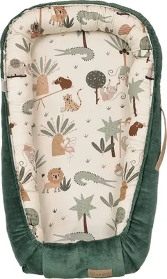 Produktbild von Albero Mio Babynest Tropic Fun Multicolor waschbar