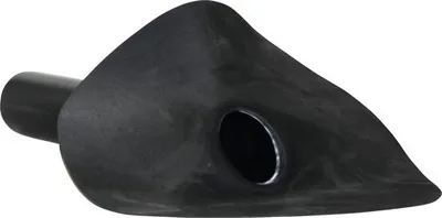 Produktbild von PREMIUMFOL® EPDM Dachabluss/Regenabfluss 45° für Flachdach rund schwarz 50 mm