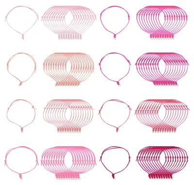 Productafbeelding van Set van 80 verstelbare nylon banden voor armbanden