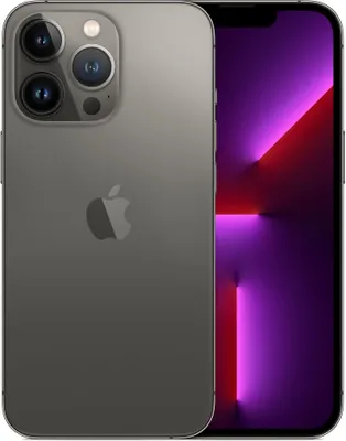 Produktbild von Apple iPhone 13 Pro Max, 17 cm (6.7"), 2778 x 1284 Pixel, 128 GB, 12 MP, iOS 15, Graphit