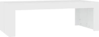 Produktbild von vidaXL Couchtisch Weiß 110x50x35 cm Holzwerkstoff