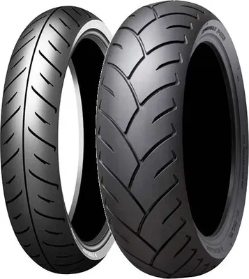 Produktbild von Paar Motorradreifen Dunlop 130/70-18 63V + 200/50-17 75V D423