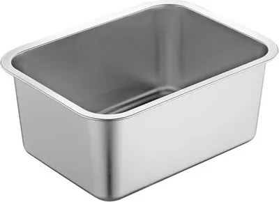 Obrázek produktu pro Plech na pečení Rosberg R51222K3210, 32x22x10 cm, nerezová ocel, obdélníkový, nerezová ocel