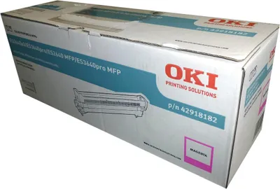 Obrázok produktu pre OKI 42918182, Originál, ES3640a3/ES3640Pro, 30000 strany, Laserová tlač, Purpurová