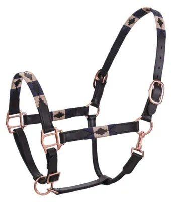 Produktbild von HV Polo Halfter HVPChaya, robust, aus Leder und Polyester, mit eleganten Beschlägen