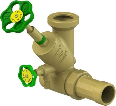Image de Js Abzweig-T-Valve,Kfr,Dn40,Eingang 1 1/2",Ob.a. 2 1/4"