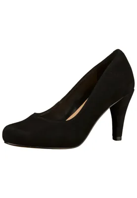 Produktbild von Pumps Clarks Dalia Rose, Black, Damen, Leder, NEU - Damenschuhe Modische Pumps / Ballerina, Schwarz, leder, absatzhöhe: 80 mm