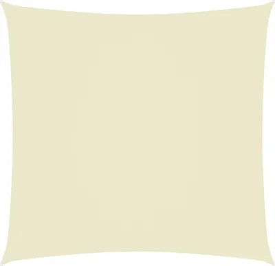Produktbild von The Living Store Sonnensegel Oxford-Gewebe Quadratisch 3x3 m Cremeweiß