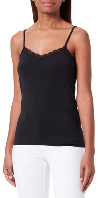 Immagine prodotto di IDONY, top da donna con pizzo, modello 19524975-ID02, colore nero, taglia M