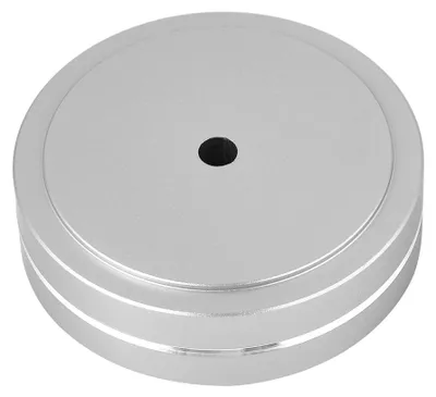 Zdjęcie produktu dla Podkładki izolacyjne do wzmacniaczy audio, wykonane z aluminium, redukujące wibracje (srebrne)