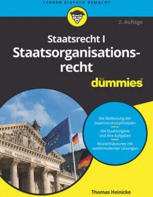 Image de Staatsrecht I Staatsorganisationsrecht für Dummies