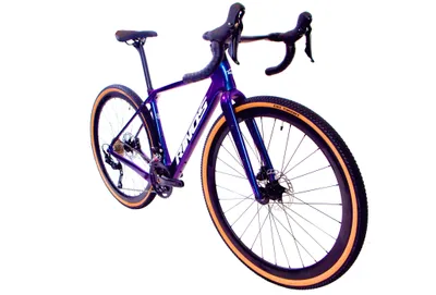 Produktbild von RINOS Carbon Gravel Bike Sandman4.0 Shimano GRX400 Blau 58 cm