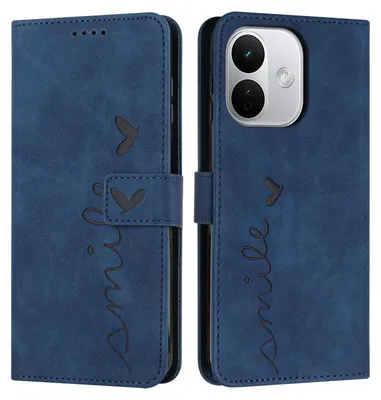 Produktbild von Coverup Smile Klapphülle - Xiaomi Redmi Note 17 Pro Hülle - Blau