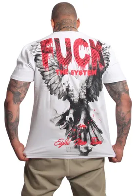 Zdjęcie produktu dla Koszulka męska Yakuza Eagle Regular T-Shirt, biały, L