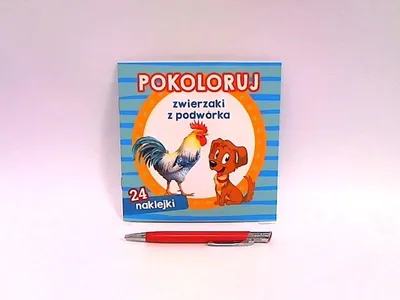 Immagine prodotto di Pokoloruj zwierzęaki z podwwórka - Opracowanie zbiorowe (Malbücher für Kinder auf Polnisch)