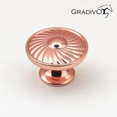Produktbild von Möbelknopf Schrankknopf Schubladenknopf 221 Rose gold