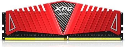Zdjęcie produktu dla XPG AX4U2400316G16-QRZ, 64 GB, 4 x 16 GB, DDR4, 2400 MHz, 240-pin DIMM, Czerwony