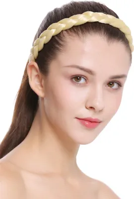 Produktbild von WIG ME UP Haarband geflochten Hellblond CXT-007-026