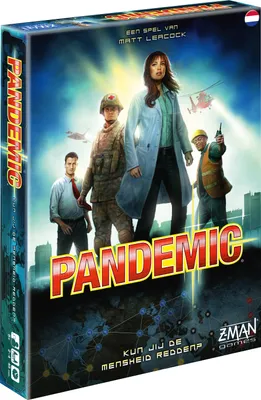Zdjęcie produktu dla Asmodee Pandemic, Gra planszowa, Strategia, 8 lat(a), 30 min, Gra rodzinna