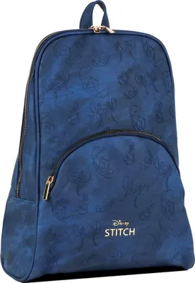 Produktbild von Lässiger Rucksack Stitch Blau Moderne 27,1 x 34 x 12 cm