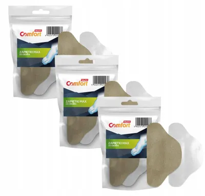 Produktbild von Mazbit F-047/1 3er-Set Fersenschoner MAX Anti-Blasen Rutschfest