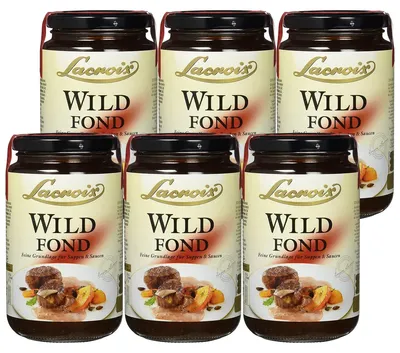 Image de Fond de gibier Lacroix base fine pour soupes et sauces 400ml pack de 6