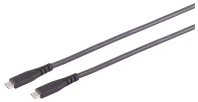 Image de S/CONN maximum connectivity Câble de connexion USB-C, câble USB type-C mâle vers type C mâle, 4.0 Gen 3x2, 240W, 1,5m (13-63155)