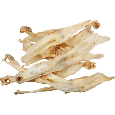 Produktbild von 300g Schecker - getrocknete Kaninchen Ohren - fettarm - gut verträglich