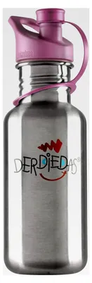 Produktbild von Edelstahl-Trinkflasche Rosa