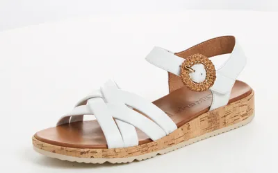 Zdjęcie produktu dla Wygodne sznurowane buty damskie w kolorze białym